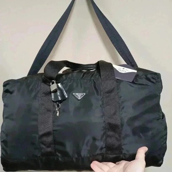 Prada  Black Tessuto Travel Bag - Picture 16 of 16